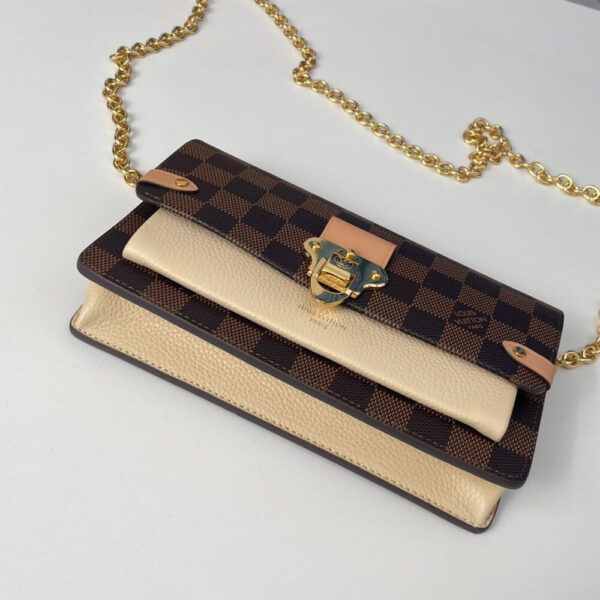 LV Vavin Chain Wallet Beige - Image 6