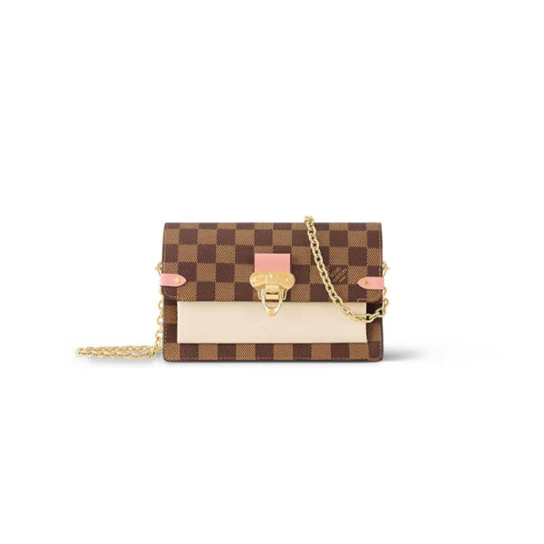 LV Vavin Chain Wallet Beige