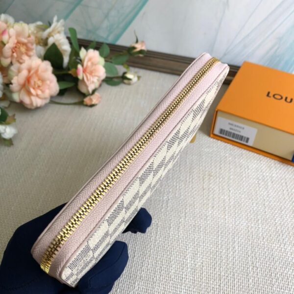 LV Zippy Wallet Beige - Image 4