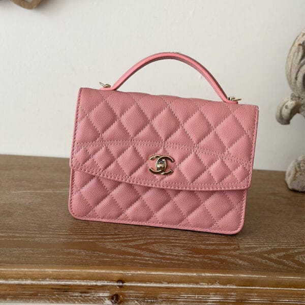 Chanel 25C Mini Backpack Pink - Image 2