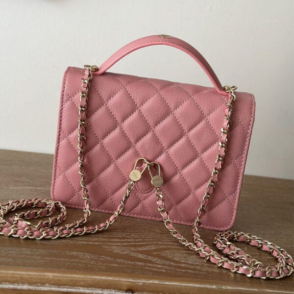 Chanel 25C Mini Backpack Pink - Image 4