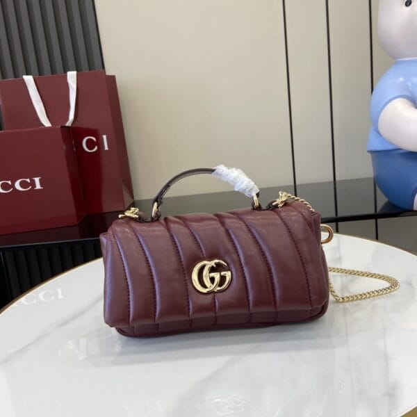 GG Milano mini top handle bag Red - Image 2