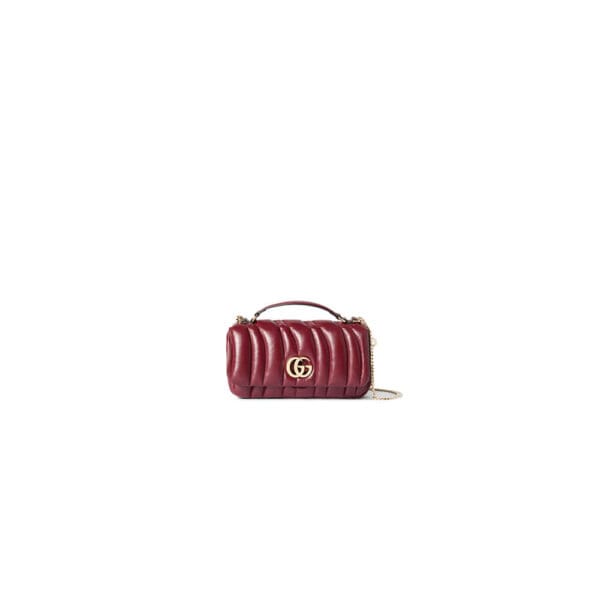 GG Milano mini top handle bag Red