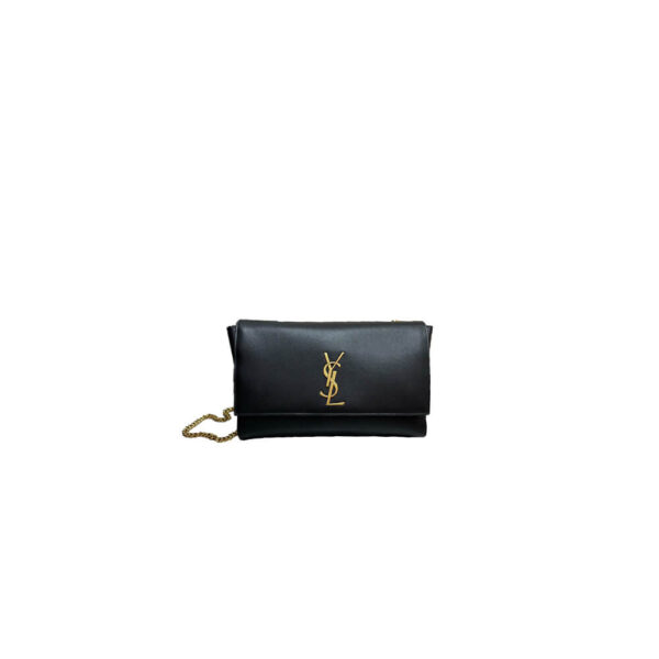 YSL REVERSIBLE MEDIUM KATE black