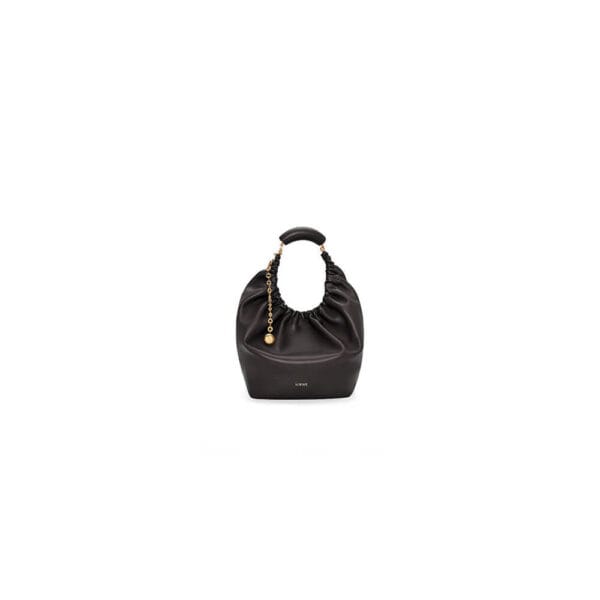 Loewe Medium Squeeze bag in nappa lambskin black