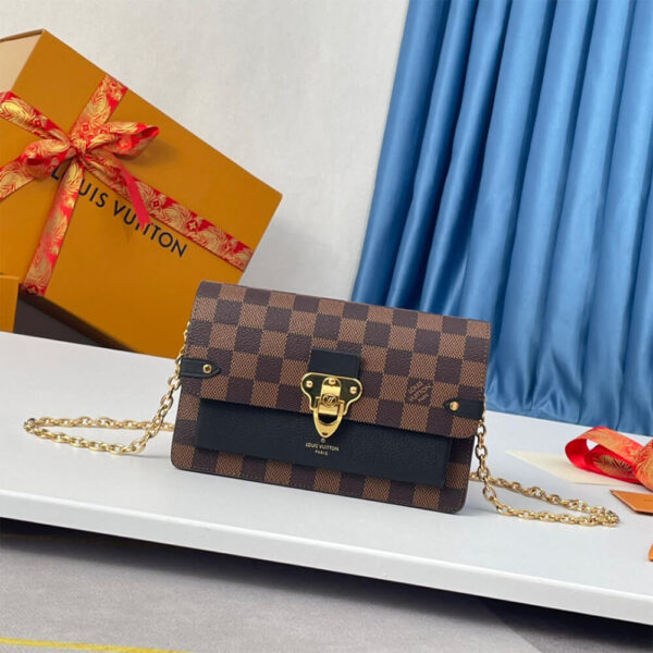 LV Vavin Chain Wallet black - Image 2
