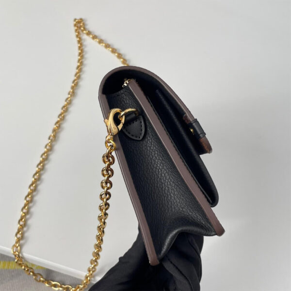 LV Vavin Chain Wallet black - Image 3