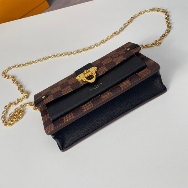LV Vavin Chain Wallet black - Image 6