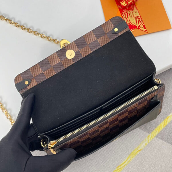LV Vavin Chain Wallet black - Image 8