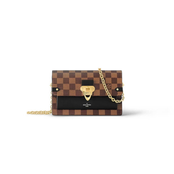LV Vavin Chain Wallet black