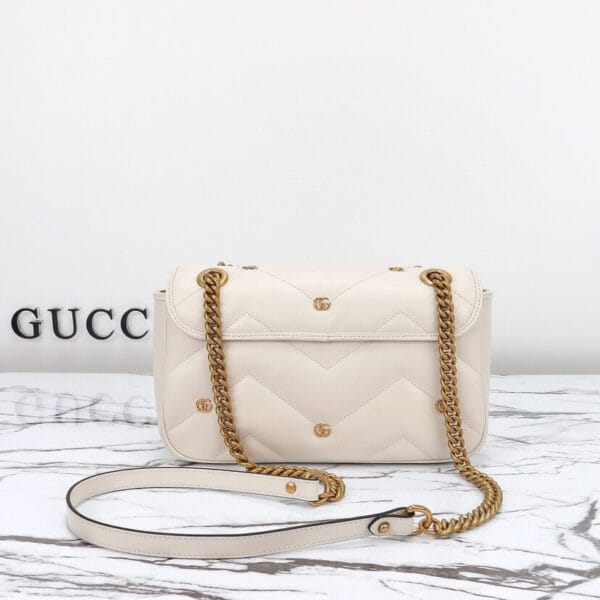 GG MARMONT small shoulder bag Beige - Image 4