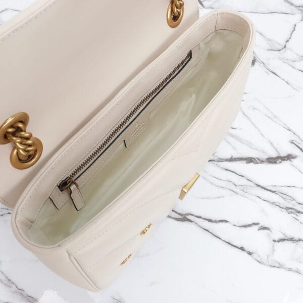 GG MARMONT small shoulder bag Beige - Image 8