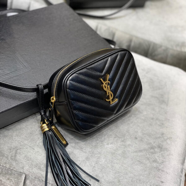 YSL LOU BELT BAG IN MATELASSE LEATHER black - Image 3