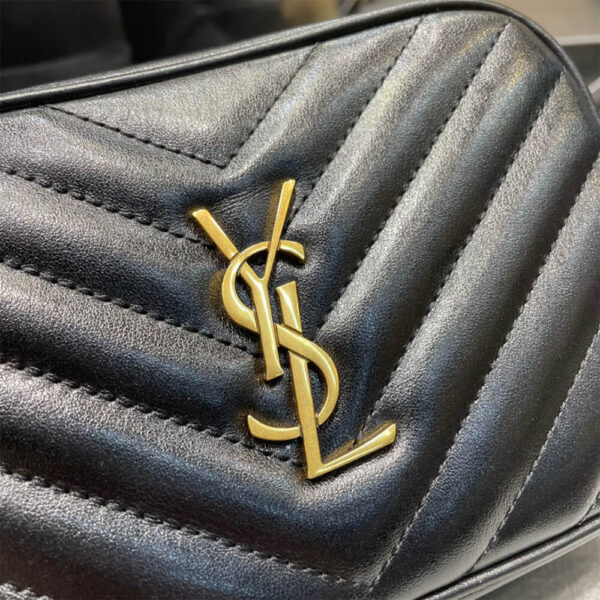 YSL LOU BELT BAG IN MATELASSE LEATHER black - Image 6