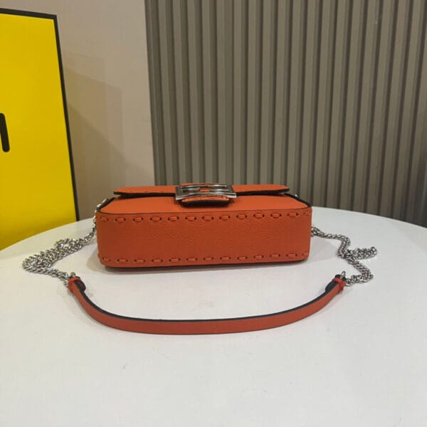 Fendi Mini Baguette Khaki - Image 6
