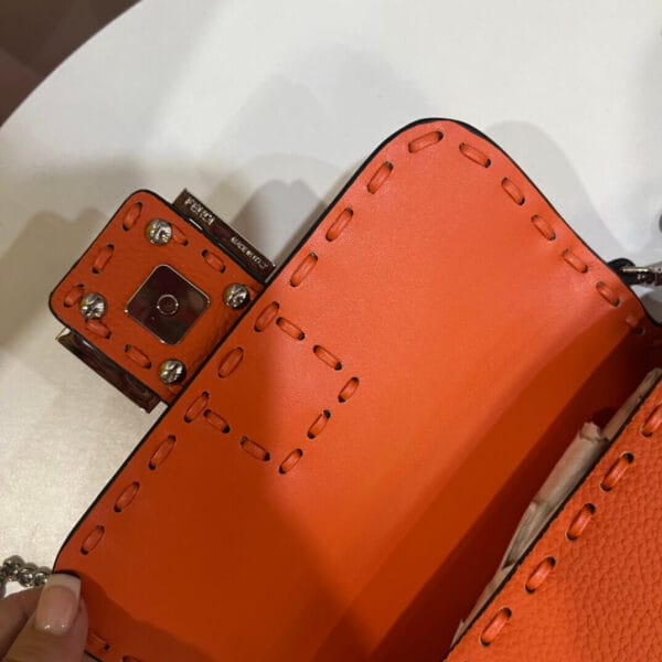 Fendi Mini Baguette Khaki - Image 7