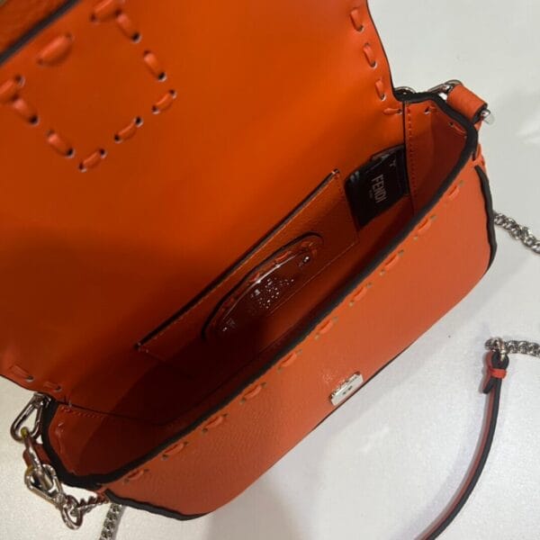 Fendi Mini Baguette Khaki - Image 8