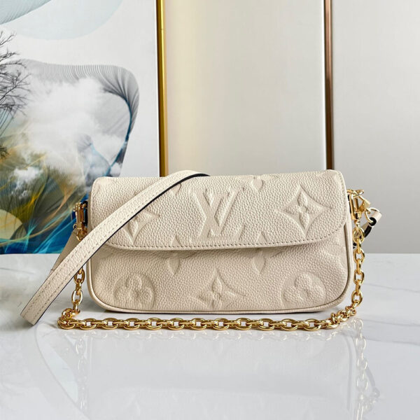 LV Wallet On Chain Ivy Beige - Image 2