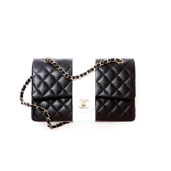 CHANEL CLASSIC HANDBAG black