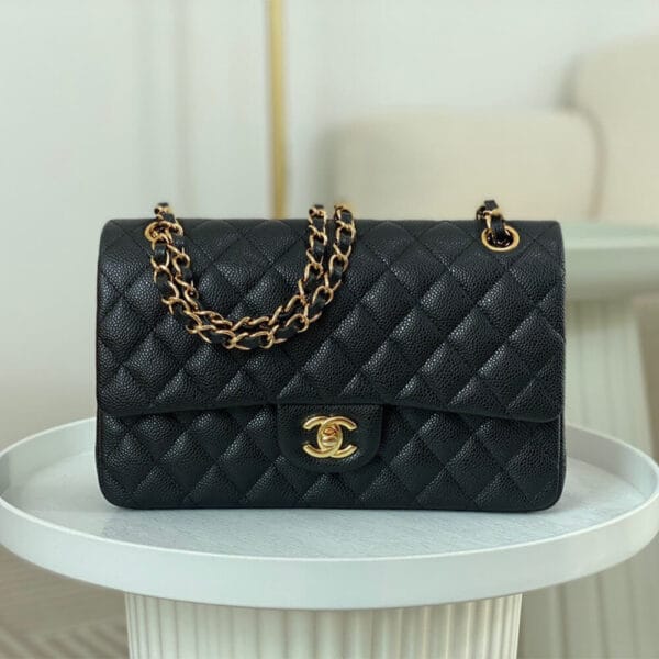 Chanel Classic handbag medium “High-end grade” black - Image 2