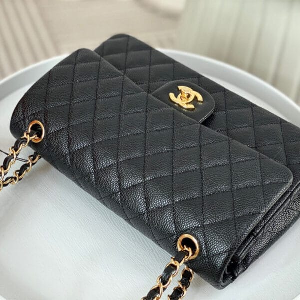 Chanel Classic handbag medium “High-end grade” black - Image 5