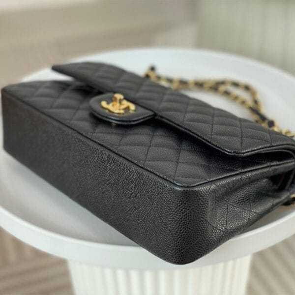 Chanel Classic handbag medium “High-end grade” black - Image 6