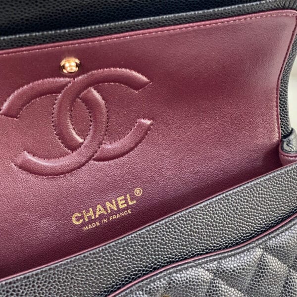 Chanel Classic handbag medium “High-end grade” black - Image 9