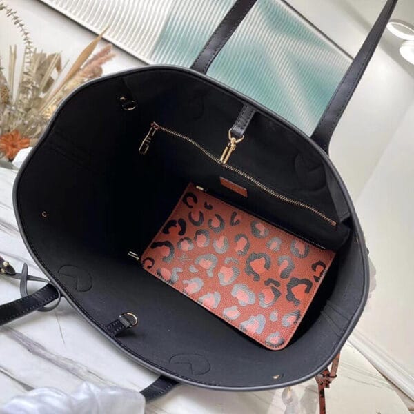 Louis Vuitton NEVERFULL MM black - Image 8