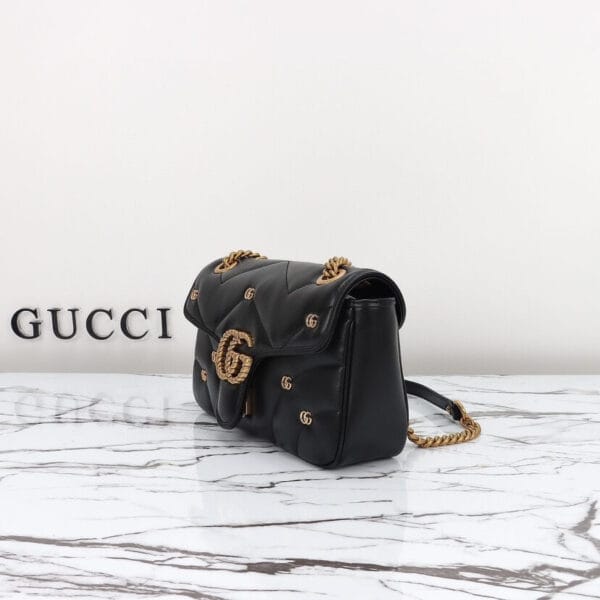 GG MARMONT small shoulder bag black - Image 3