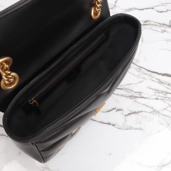 GG MARMONT small shoulder bag black - Image 8