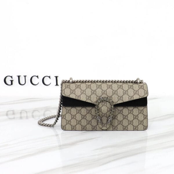 DIONYSUS SMALL GG RECTANGULAR BAG Beige - Image 2