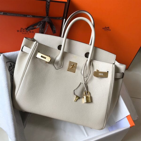 HERMES BIRKIN BAG 30 Beige - Image 5