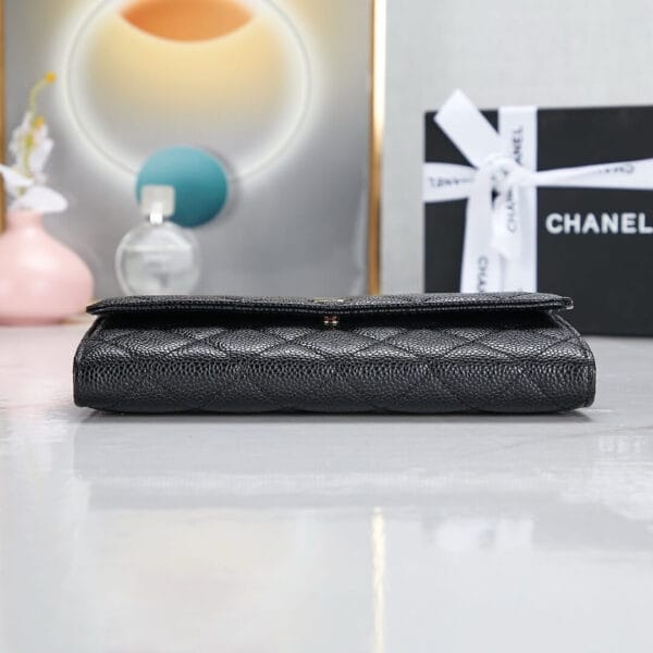 Chanel classic long wallet black - Image 5