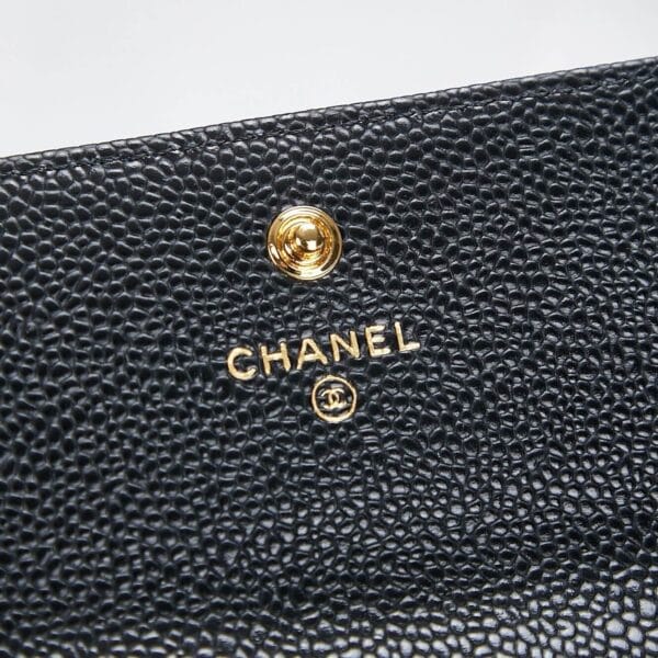 Chanel classic long wallet black - Image 7
