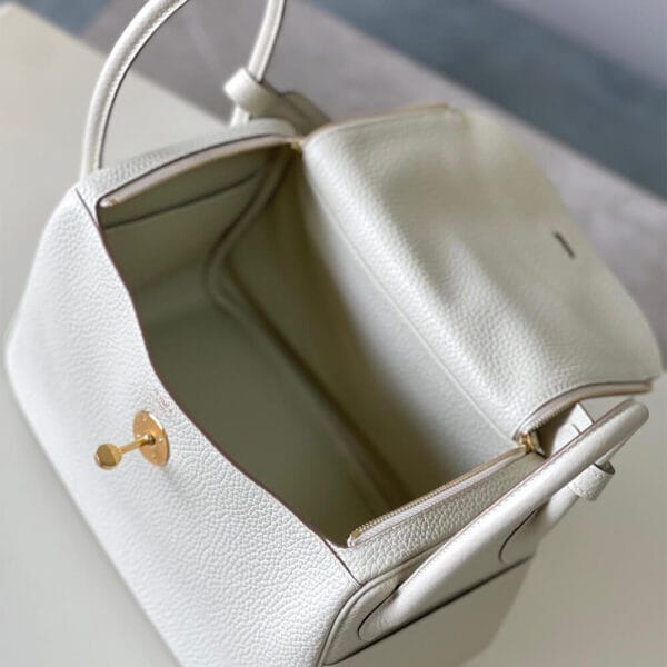 Hermes Lindy 26 Beige - Image 9