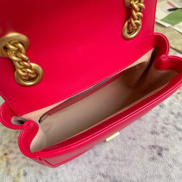 GG MARMONT mini shoulder bag Khaki - Image 9