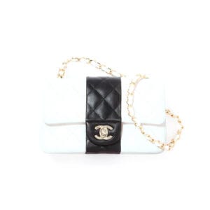 CHANEL MINI FLAP BAG black