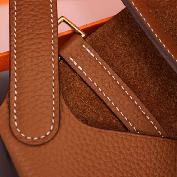 Hermes Picotin Lock 22 bag Khaki - Image 7