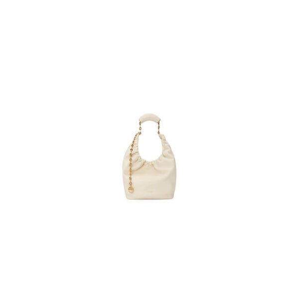 Loewe Small Squeeze bag in nappa lambskin Beige