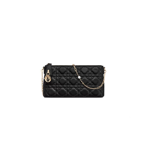 MISS DIOR MIDI MINI BAG black