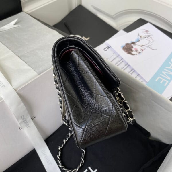 CHANEL SMALL CLASSIC HANDBAG black - Image 3
