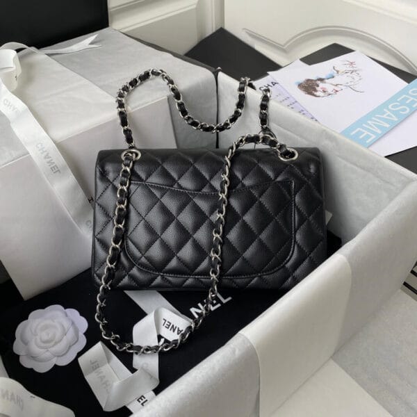 CHANEL SMALL CLASSIC HANDBAG black - Image 4