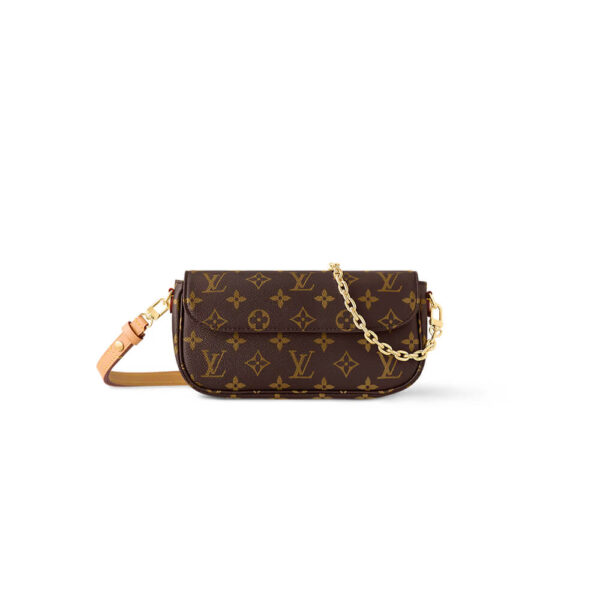 LV Wallet On Chain Ivy black