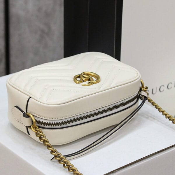 GG Marmont matelasse mini bag Beige - Image 6