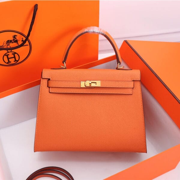 Hermes Kelly 25 Khaki - Image 2