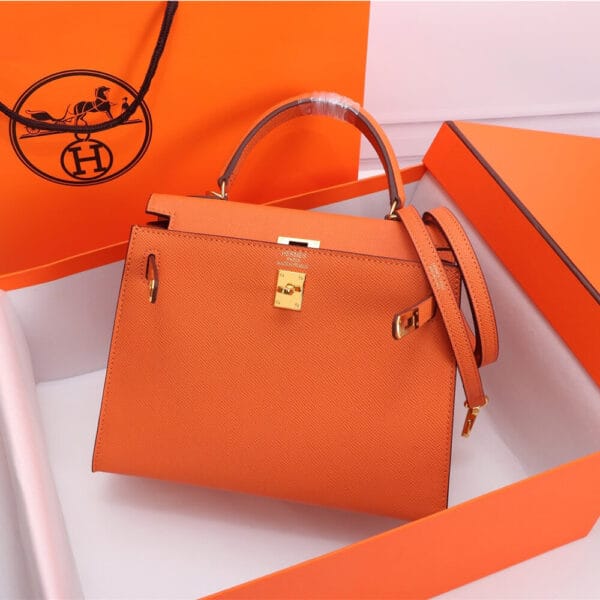 Hermes Kelly 25 Khaki - Image 3