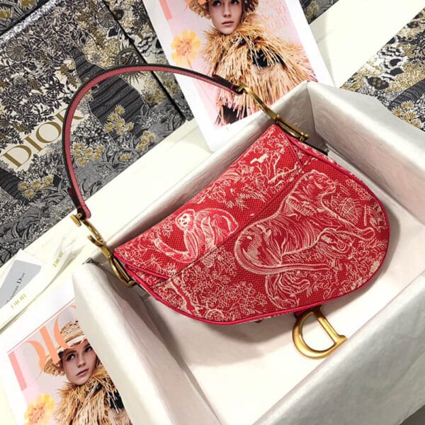 Dior SADDLE BAG Khaki - Image 4