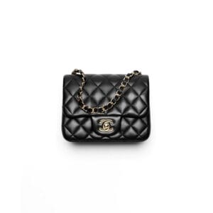 CHANEL MINI FLAP BAG black