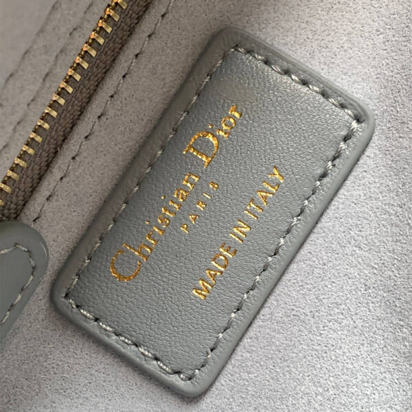 Small Lady Dior My ABCDior Bag Lake Blue - Image 7