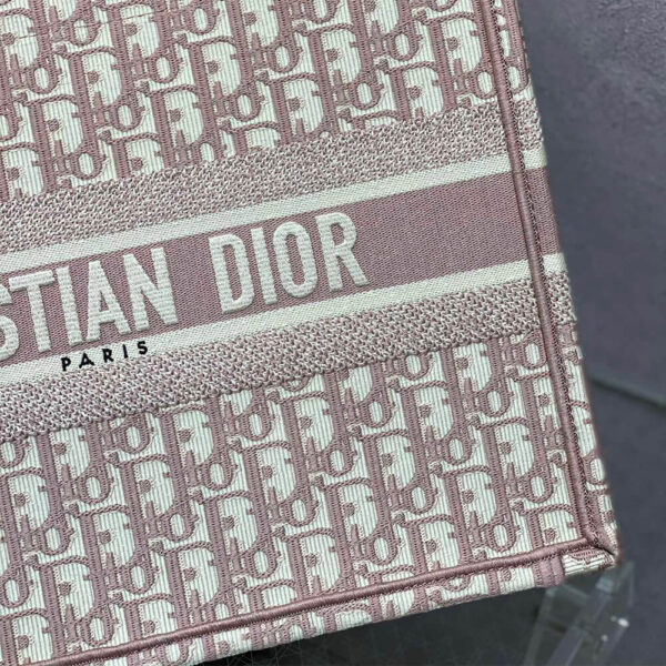 SMALL DIOR BOOK TOTE White - Image 5